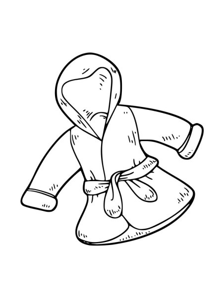 Халат рисунок