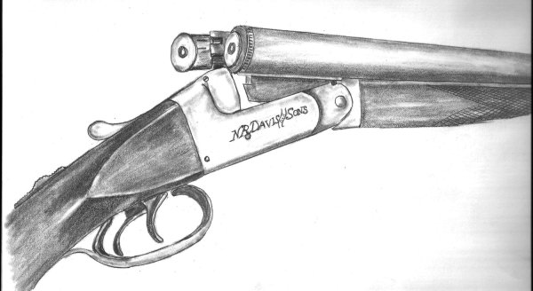 Ружье раскраска