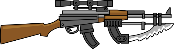 Мультяшный револьвер