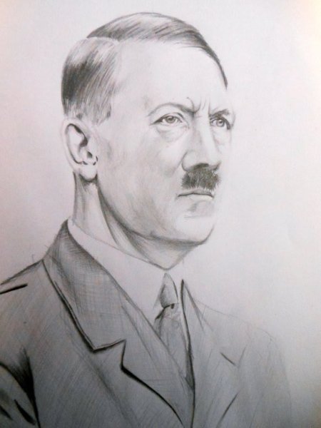 Австрийский художник Адольф Гитлер картины