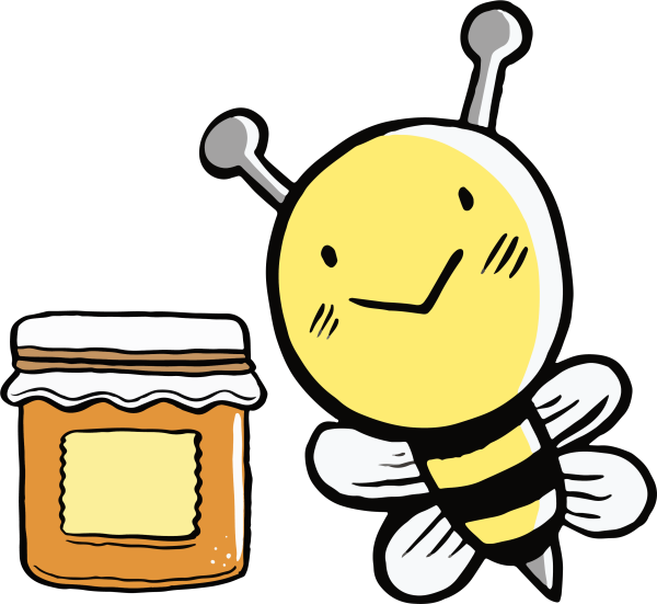 Банка для меда Пчелка