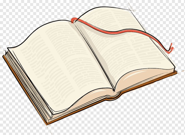 Изображение раскрытой книги