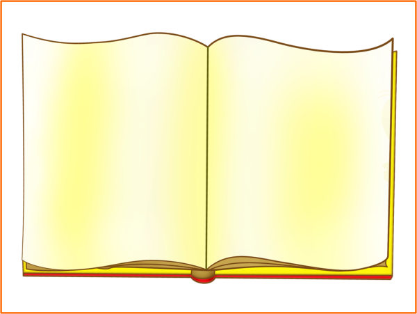 Цветное изображение открытой книги