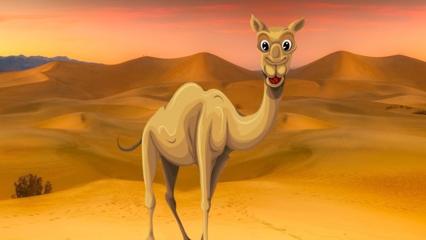 Пустыня вектор