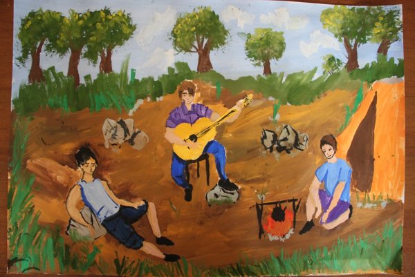 Рисунок лето