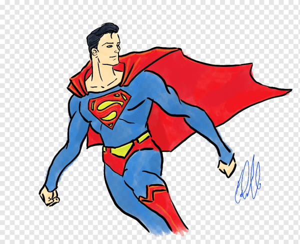 Супермен рисунок