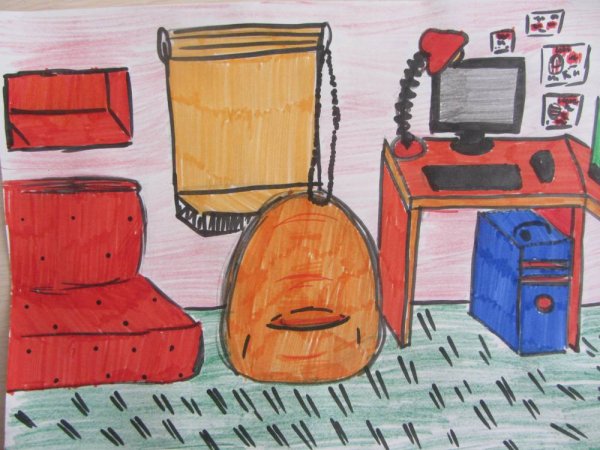 Рисование мебель