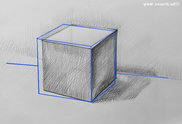 Построение Куба в перспективе