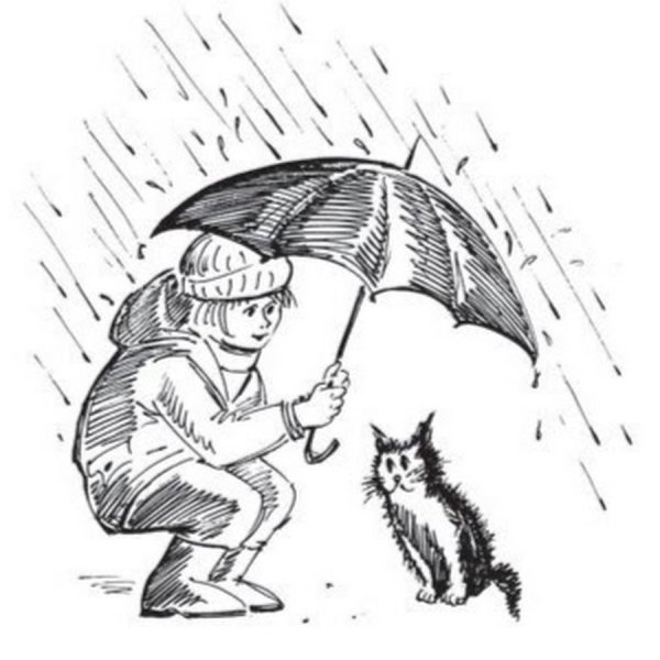 Рисунок на тему добрые дела