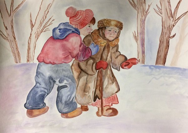 Дождь рисунок