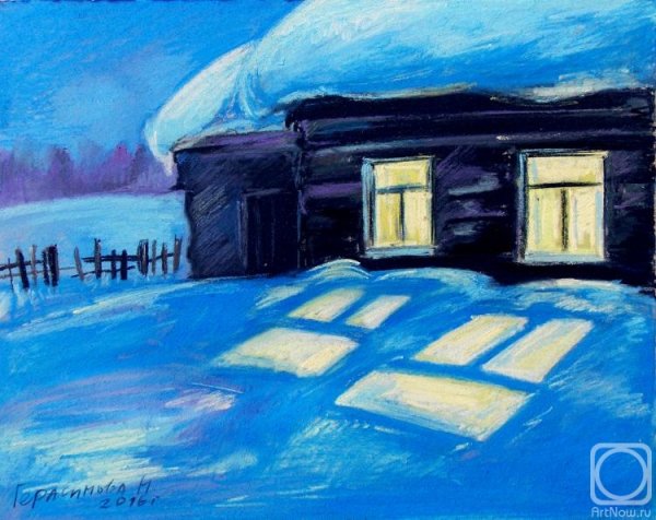 Тормосов Виктор зимняя ночь