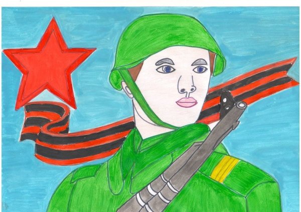 Рисунок на тему герой