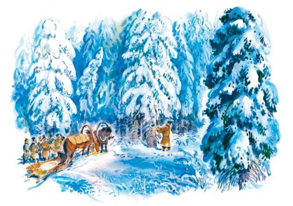 Сказка Лесная сказка мамин Сибиряк