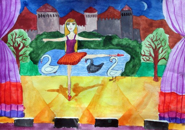 Рисунок на тему хобби рисование