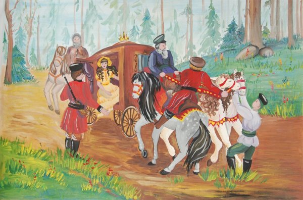 Илллюстрация к а.с. Пушкин "Дубровский"