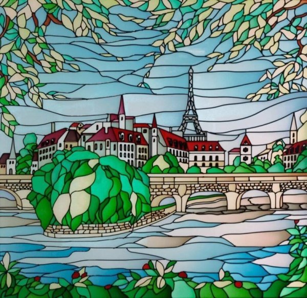 Декоративный пейзаж