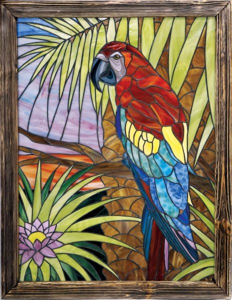 Современное декоративное искусство витраж