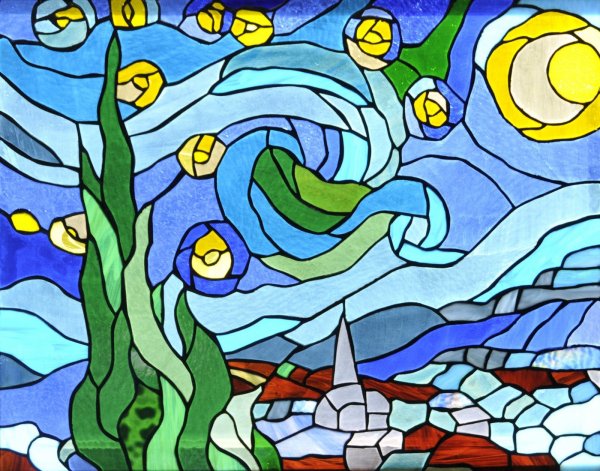 Витражная композиция