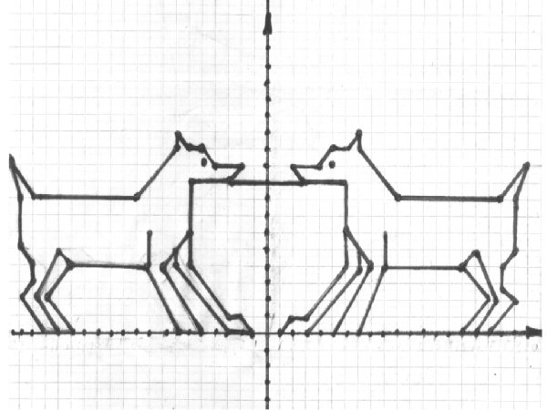 Симметричные рисунки карандашом
