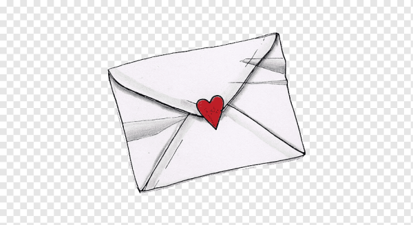 Конверт с сердцем