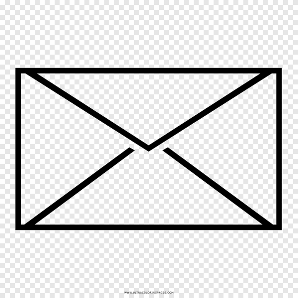 Конверт раскраска