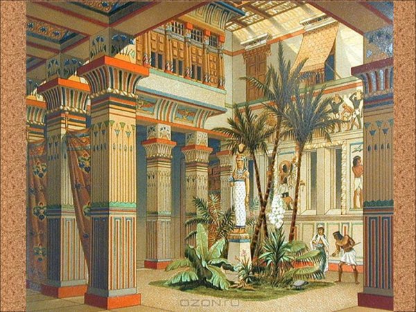 Дом египетского земледельца в древнем Египте