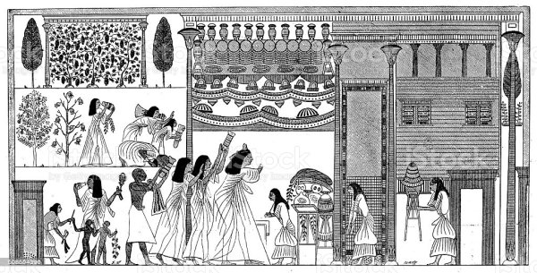 Усадьба вельможи в древнем Египте