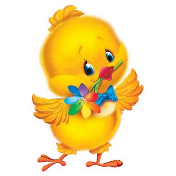 Цыплята мультяшные