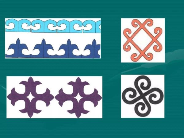 Башкирский орнамент Кускар