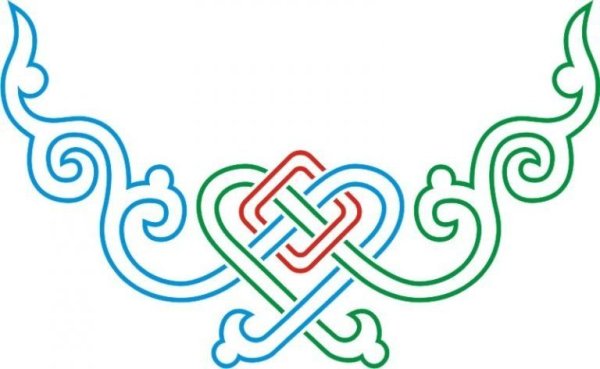 Солярный знак Башкирский орнамент