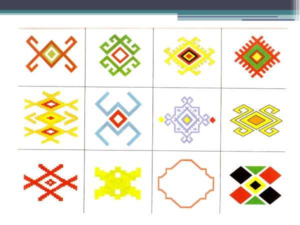 Народный орнамент башкир