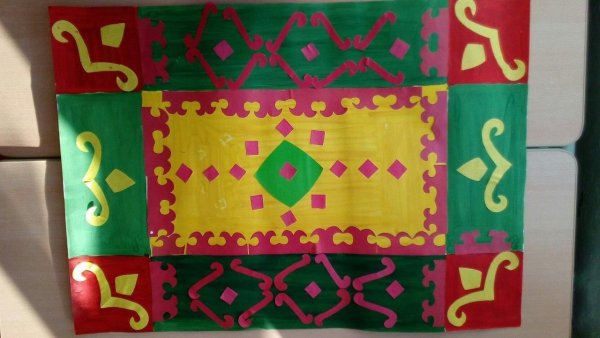 Башкирский орнамент Кускар