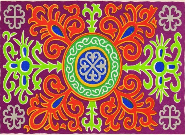 Кускар элемент башкирского орнамента