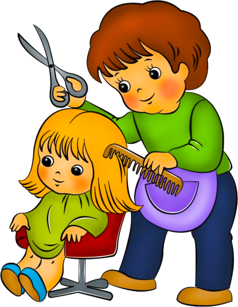 Эмблема парикмахера