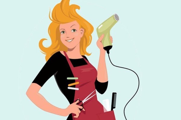 Парикмахер силуэт