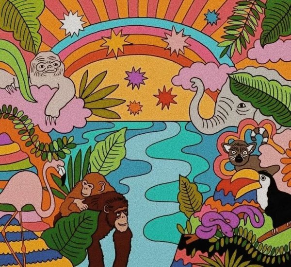 Психоделия хиппи