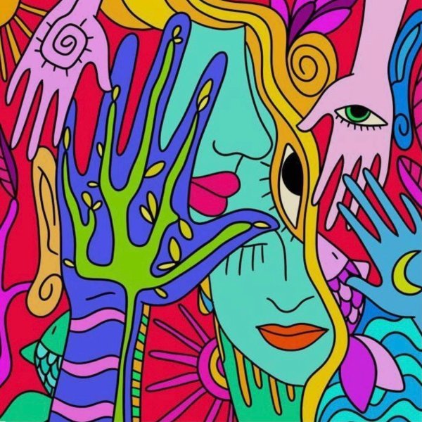 Хиппи живопись