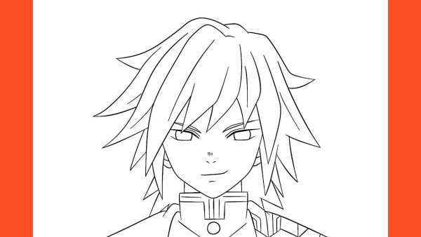 Томиока нарисовать карандашом