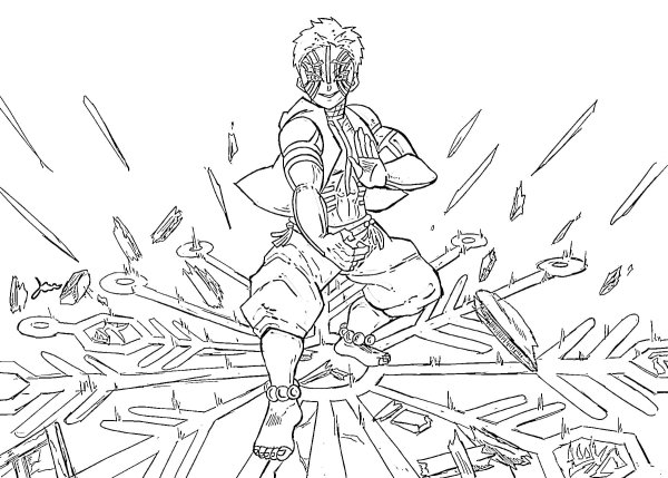 Раскраса Иноске из клнка