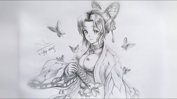 Шинобу Кочо скетч