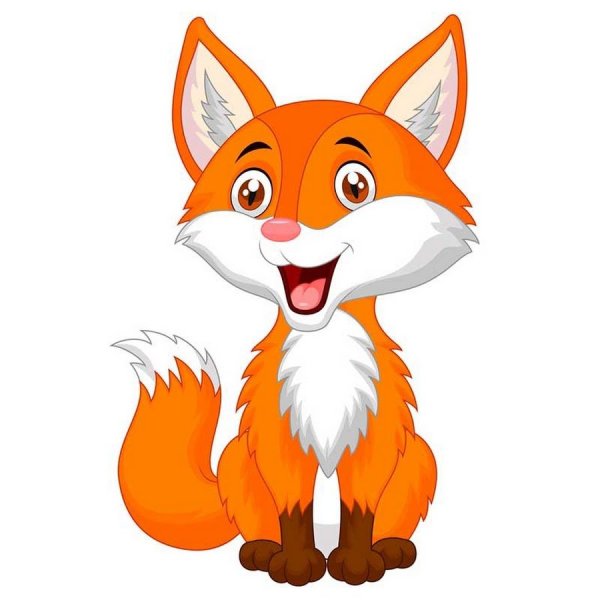 Лиса для детей