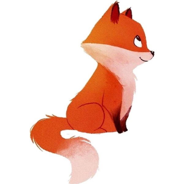 Лис мультяшный