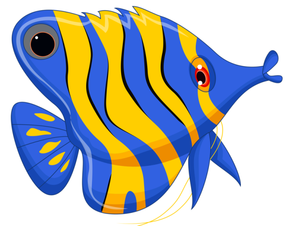 Мультяшные рыбки