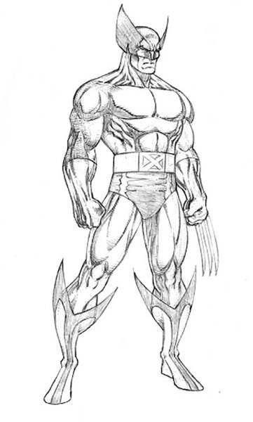 Супергерои Марвел Чиби раскраска