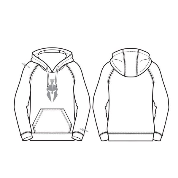 Толстовка Hoody с капюшоном вектор