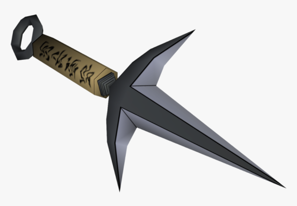 Кунай рисовать