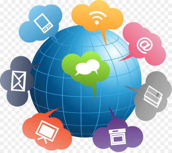 Интернет на прозрачном фоне