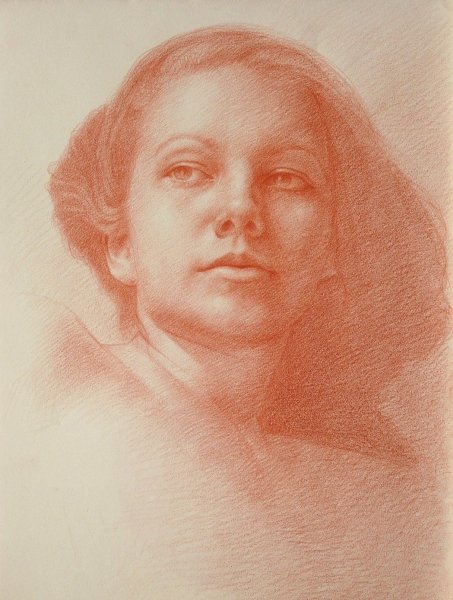 Александр Яковлев художник сангина