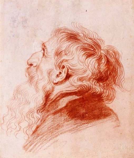 Натюрморт сангиной и сепией