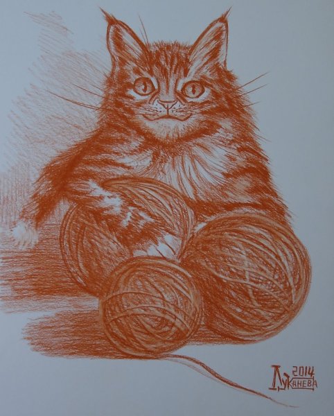 Портреты Авангард сангина